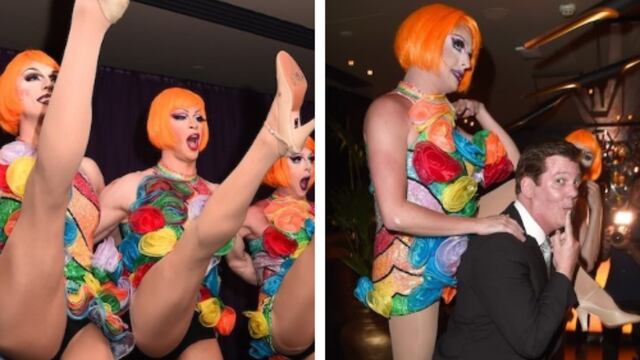 El encuentro en el Club Playboy de Londres.