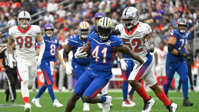 Alvin Kamara en el Pro Bowl 2022