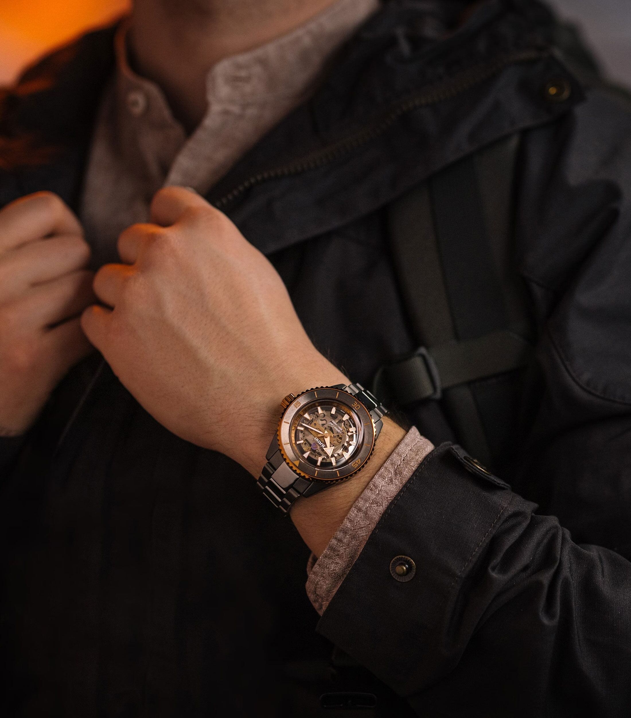 Reloj para la exploración urbana