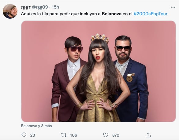 ¿Y Belanova? Se burlan con memes de su ausencia en 2000s Pop Tour