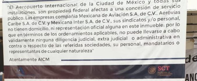 AICM, Cafetería Mexicana de Aviación