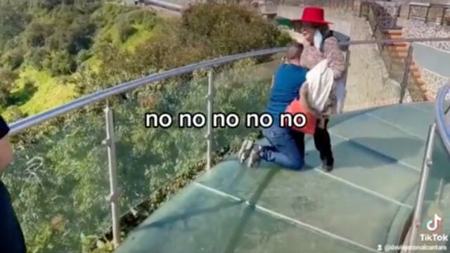 Youtuber durante ataque de pánico