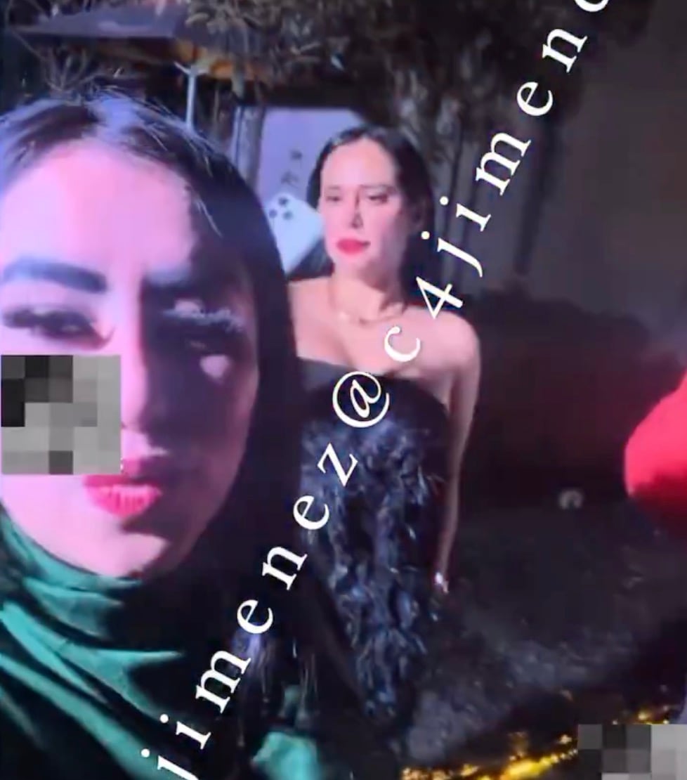 Sandra Cuevas reaparece en una fiesta