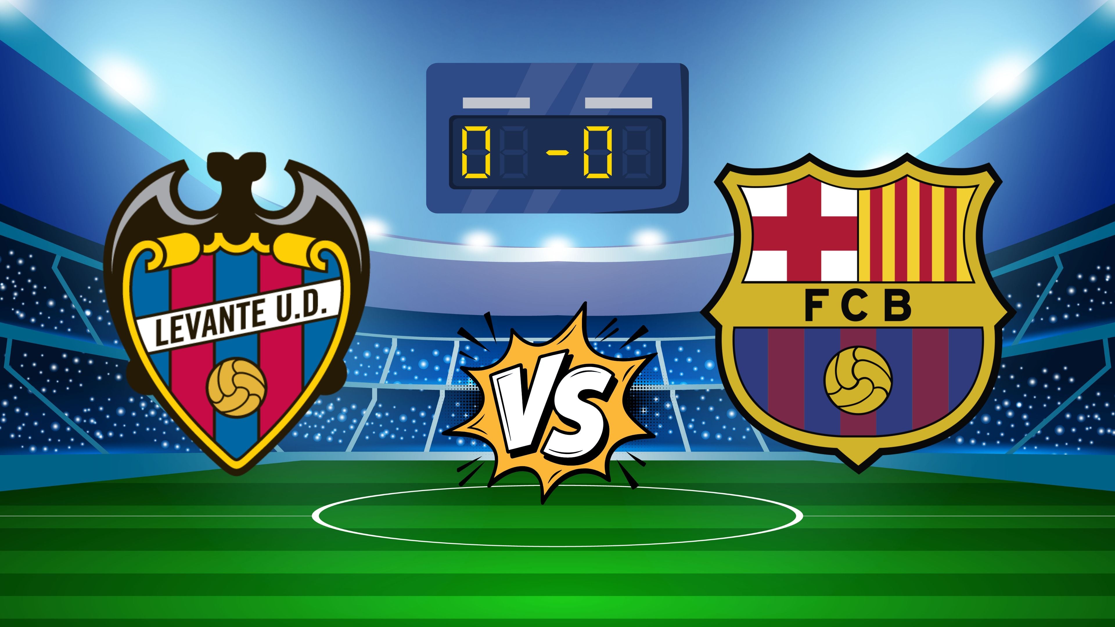 Levante vs FC Barcelona: Pronóstico y posibles alineaciones del partido de LaLiga