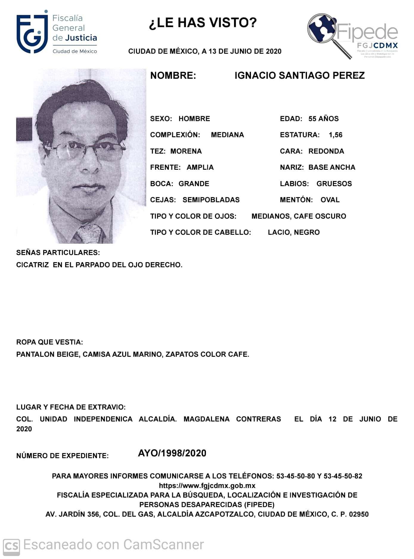 Ficha de búsqueda.