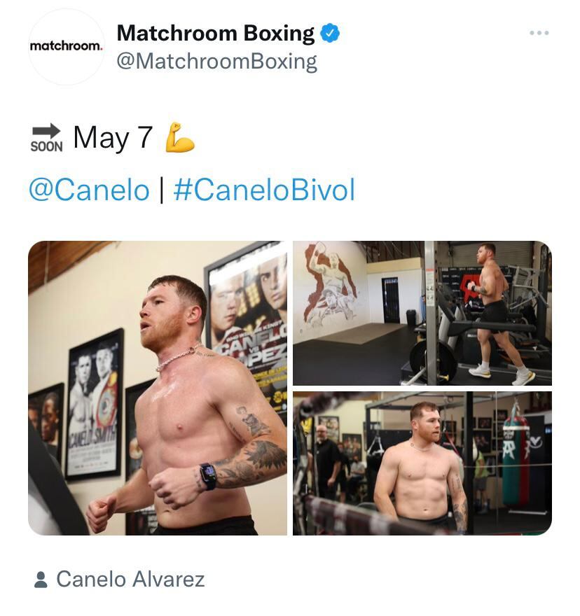 Imágenes de Canelo Álvarez con el peso para enfrentar a Dmitry Bivol el 7 de mayo en Las Vegas.