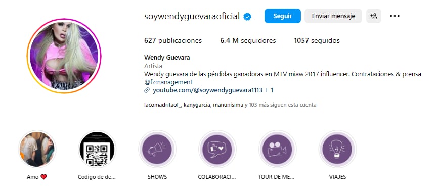 En aumento seguidores de Wendy Guevara