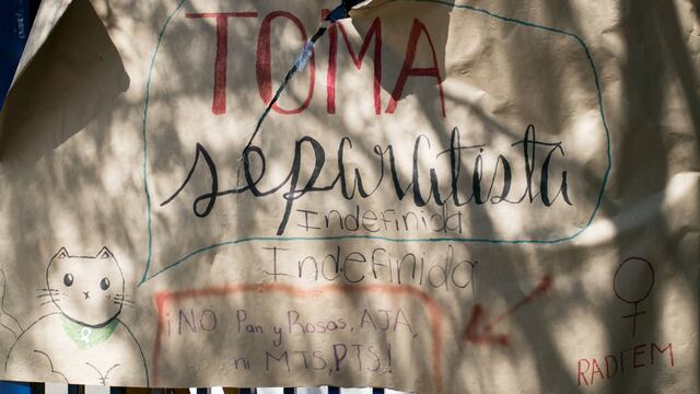 Toma separatista de la FCPyS.