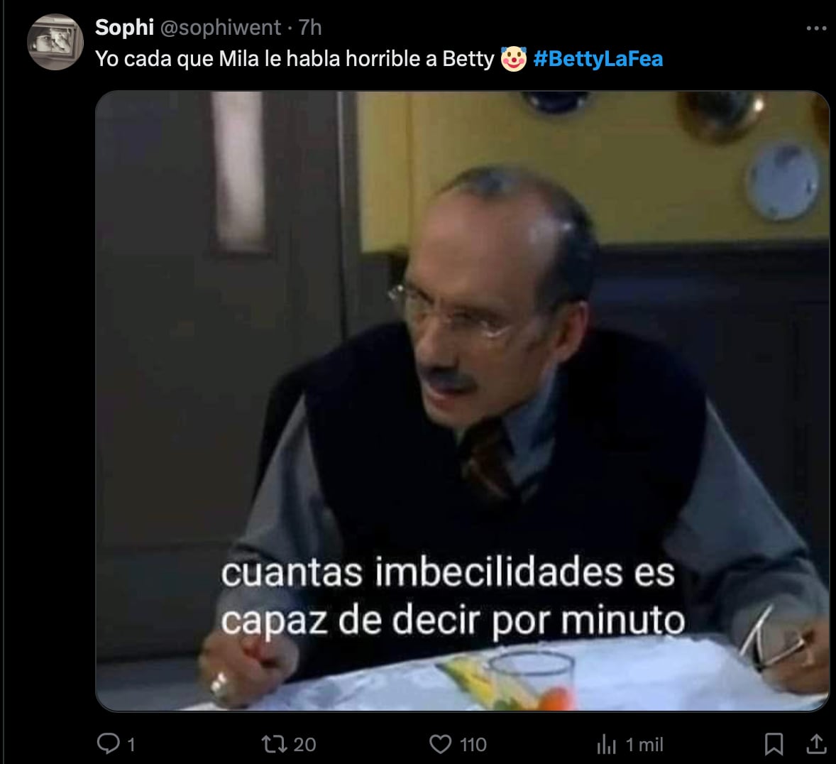 Memes de Betty La Fea por el impacto que dejaron los primeros dos capítulos