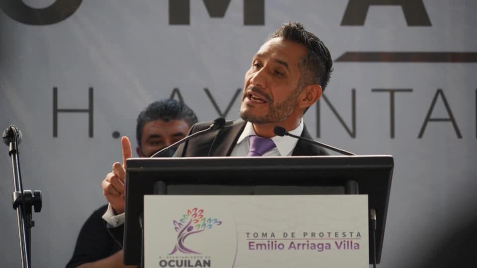 Emilio Arriaga, alcalde de Ocuilan