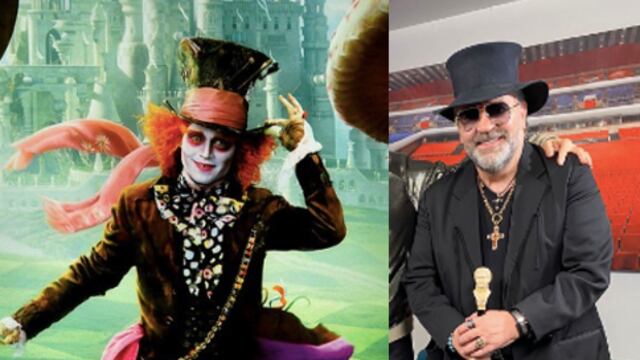 ¿Mijares le copió el look al sombrerero loco?