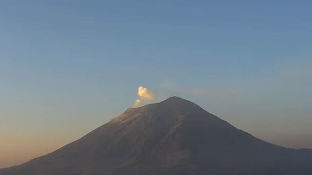 Volcán Popocatépetl el 17 de mayo