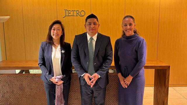 Ricardo Gallardo sostiene reunión con inversionistas en Japón
