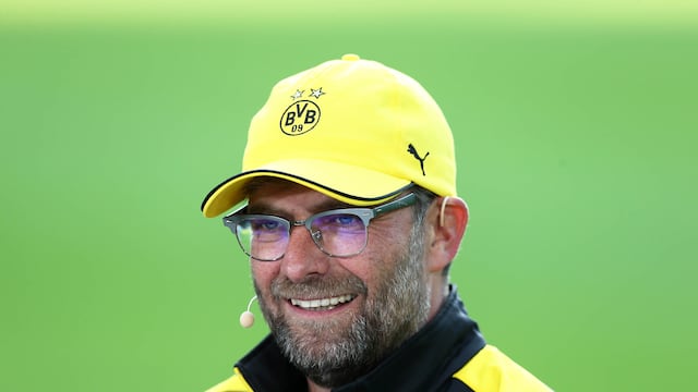 Jurgen Klopp en su etapa con el Borussia Dortmund