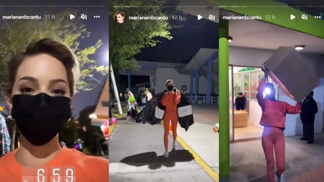 Mariana Rodríguez madruga para donar juguetes en Navidad