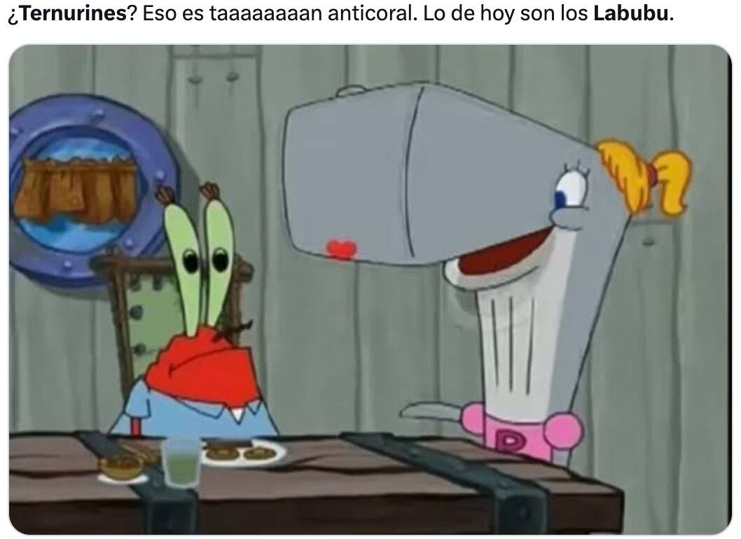 Memes de Ternurines contra Labubus