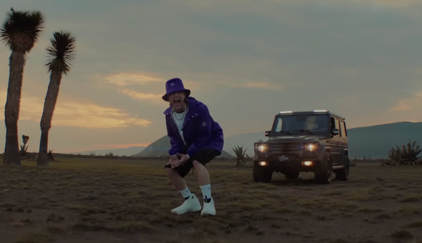 Peso Pluma en el video "Bye"