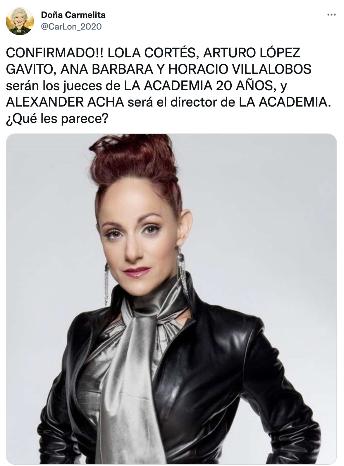 Estos podrían ser los jueces de La Academia