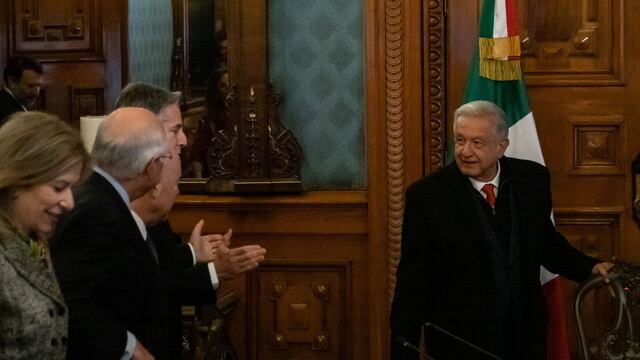 Andrés Manuel López Obrador, presidente de México, encabezó reunión de alta seguridad con delegación estadounidense
