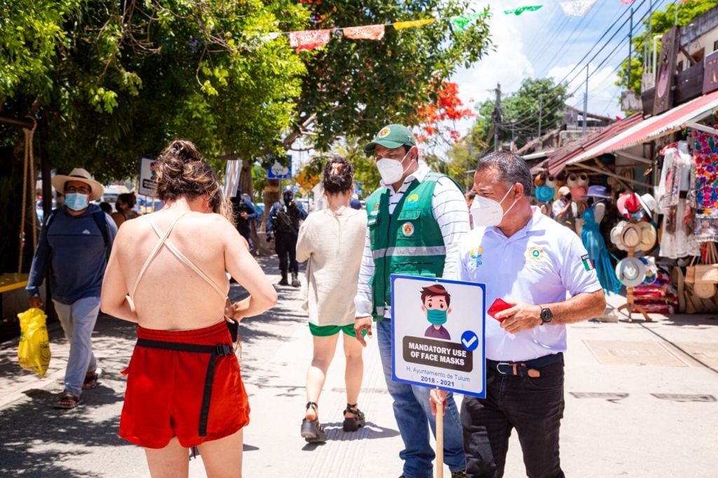 Continúan acciones para la prevención de contagios de Covid-19 en Quintana Roo
