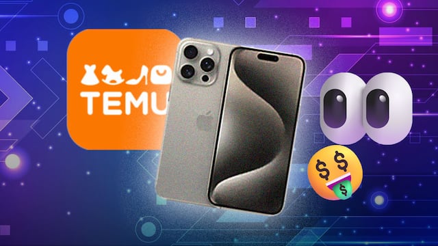 Código para comprar el iPhone 15 en Temu por 9.90 pesos