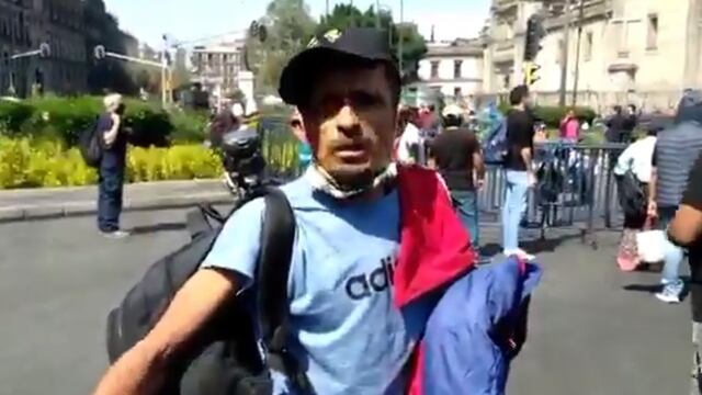 Persona denunciando oferta de FRENA