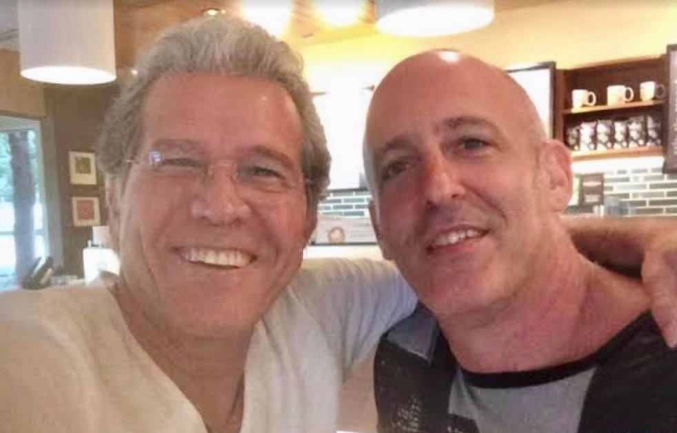 Plácido Garza con Ron Ziv