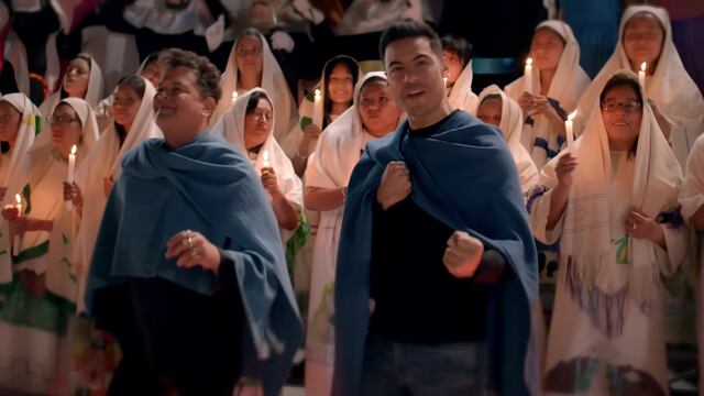 Carlos Rivera y Carlos Vives en 'Te Soñé'