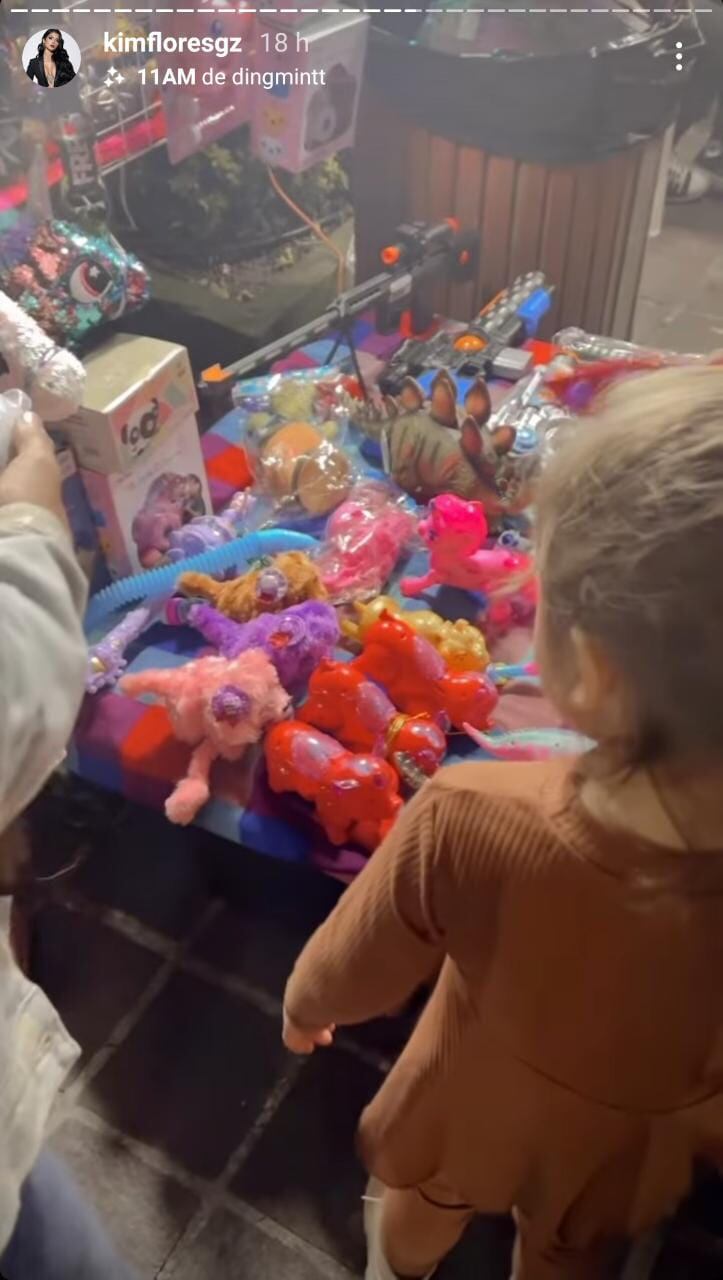 Gianna, hija de Kimberly Flores