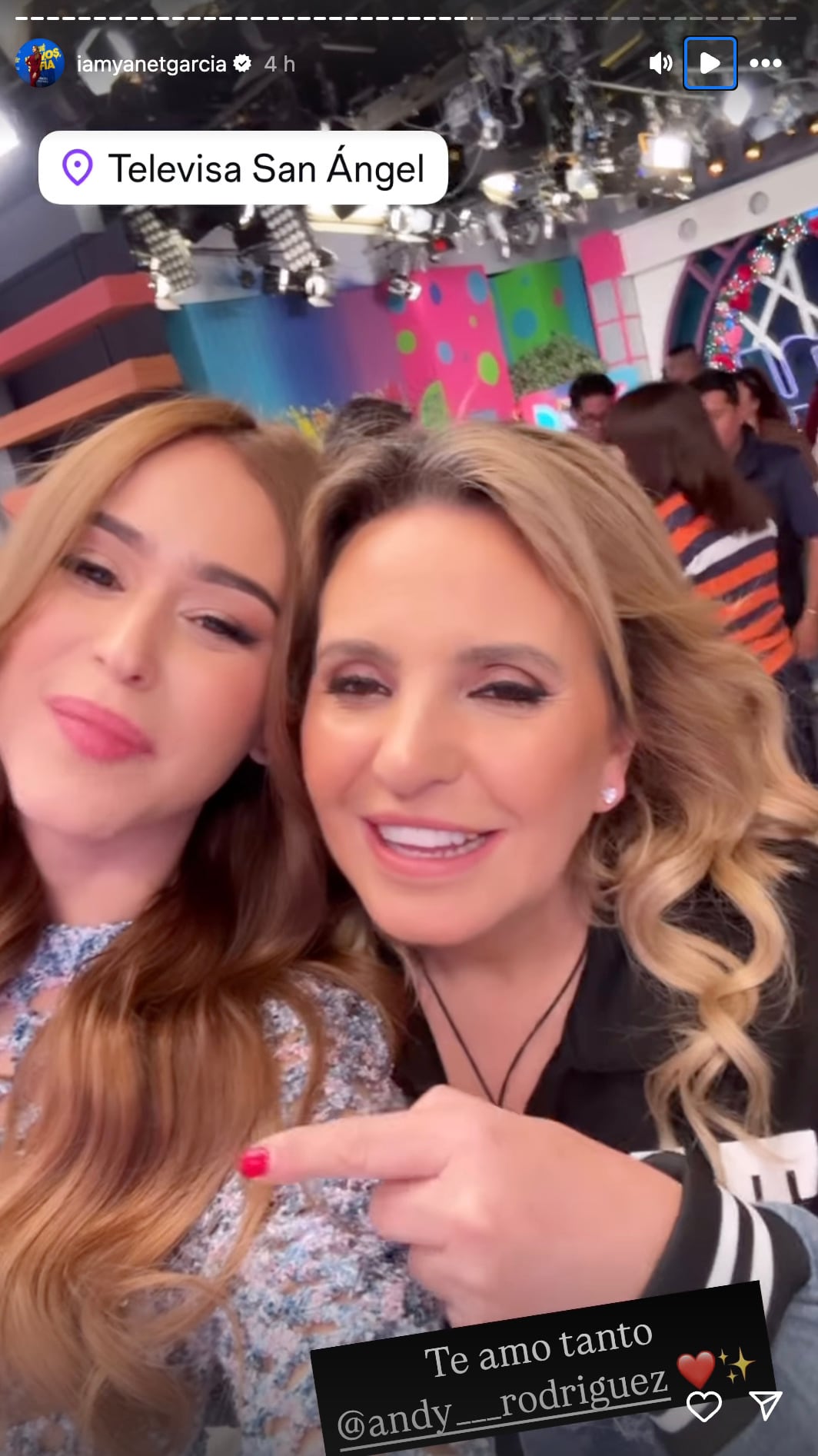 Yanet García se sintió como 'en casa' en el programa Hoy