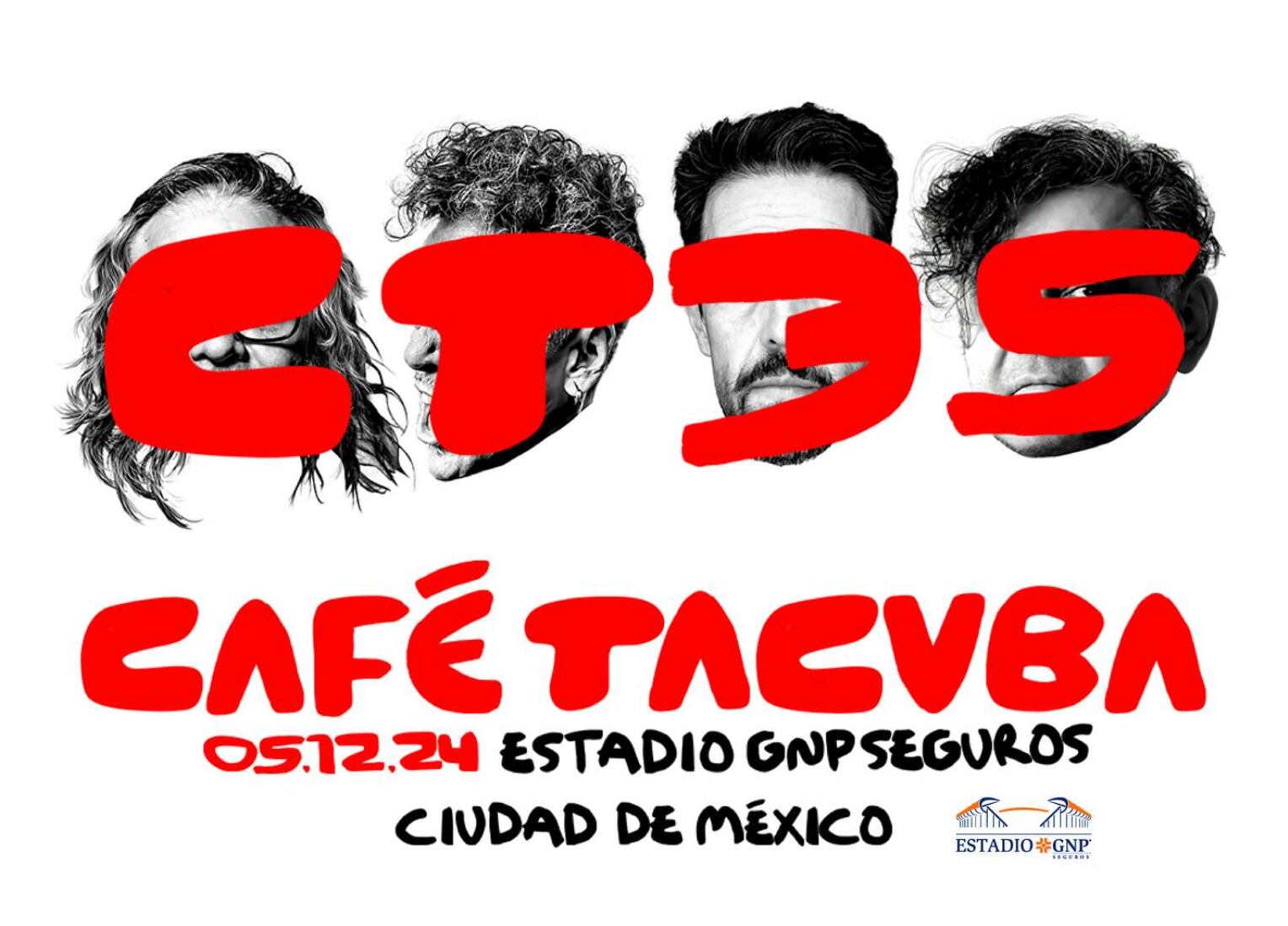 Café Tacuba en Estadio GNP Seguros