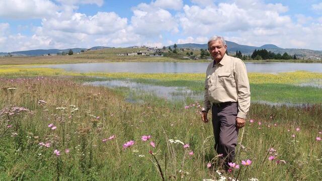 AMLO en el campo