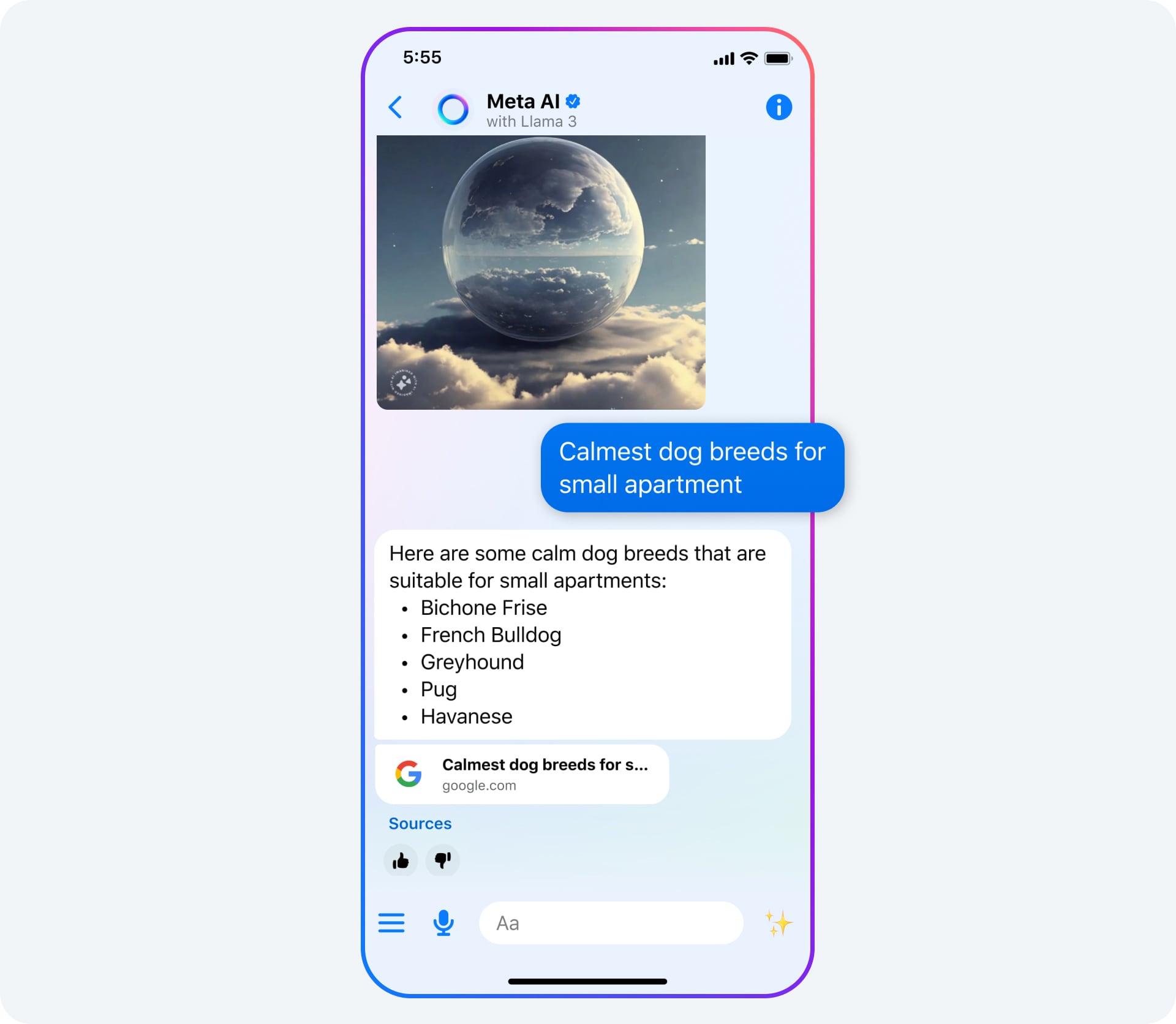 WhatsApp estrena Meta AI; aquí te decimos qué es, cómo puedes acceder, qué se puede hacer y hasta cómo desactivarla.