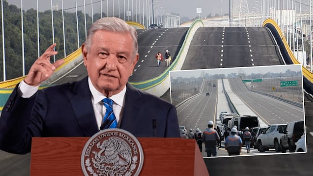 AMLO desmiente cierre de nueva carretera al AIFA