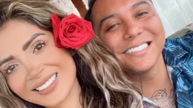 Kimberly Flores y Edwin Luna