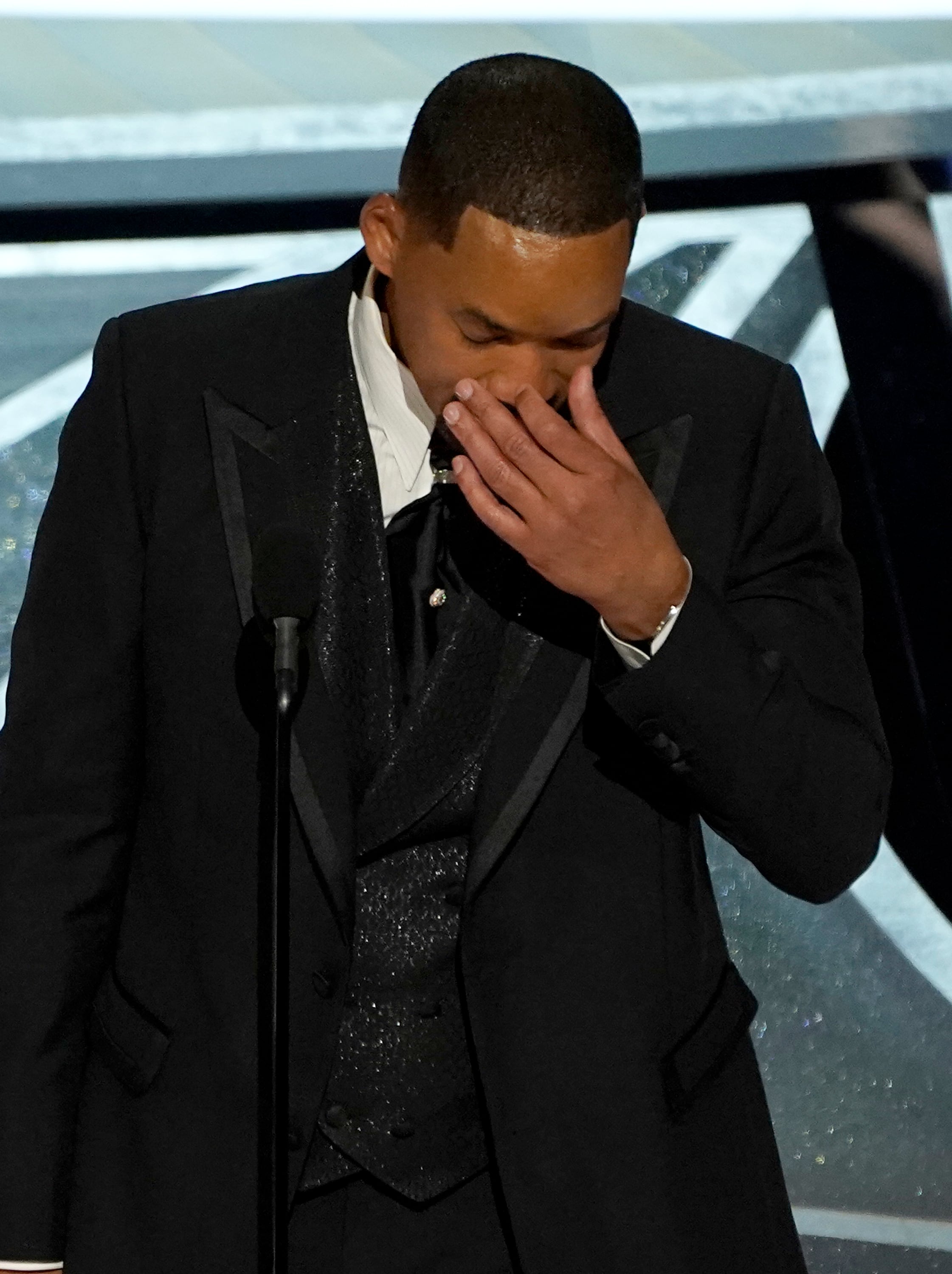 Will Smith llora en los Oscar 2022