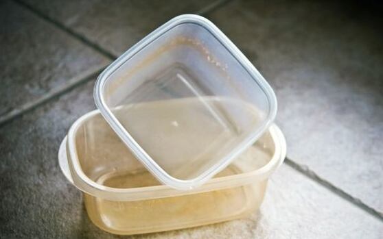 Tupper en mal estado