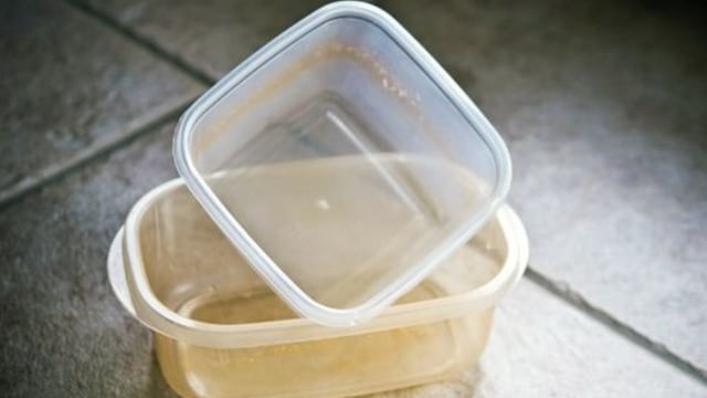 Tupper en mal estado