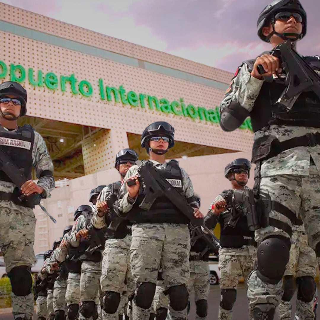 Guardia Nacional va contra Uber y DiDi en el AICM