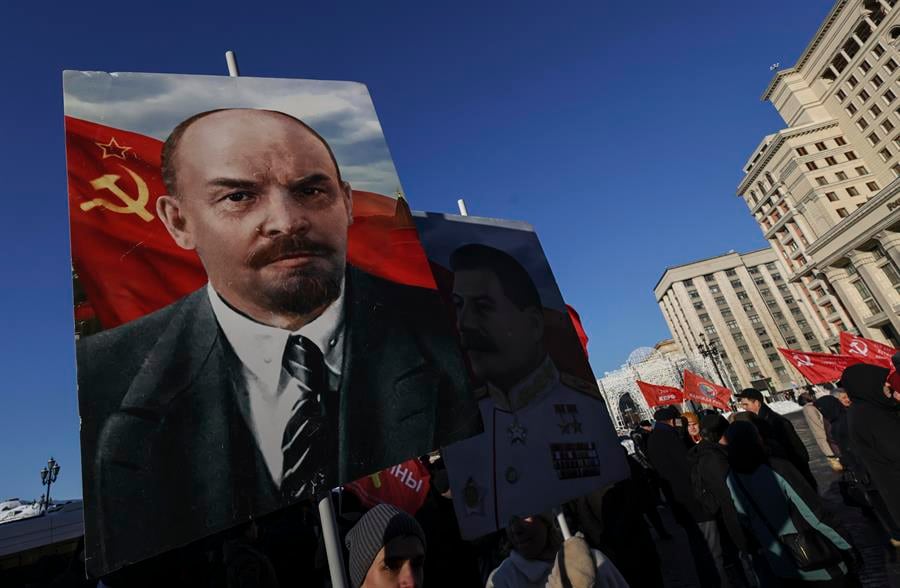 Rusia recuerda a Lenin en medio de la guerra con Ucrania
