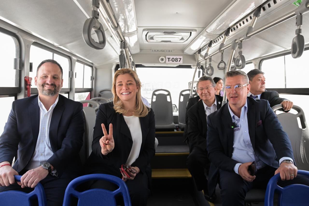 Maru Campos supervisa últimos detalles del JuárezBus