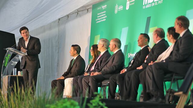 Samuel García y Schneider Electric anuncian inversión millonaria en Nuevo León