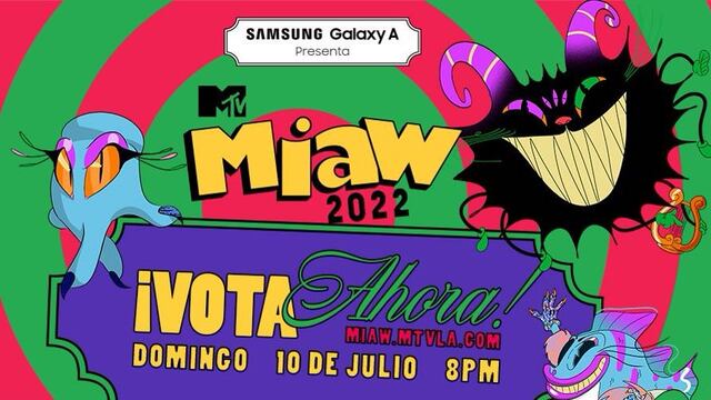 MTV Miaw 2022: Te decimos cómo votar paso a paso