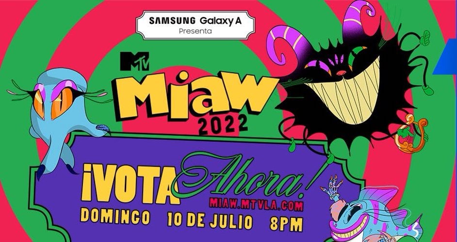 MTV Miaw 2022: Te decimos cómo votar paso a paso