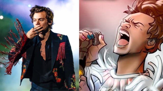 Harry Styles cómic