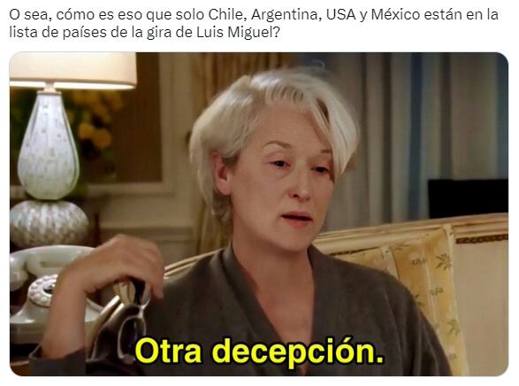 Memes del Luis Miguel Tour 2023