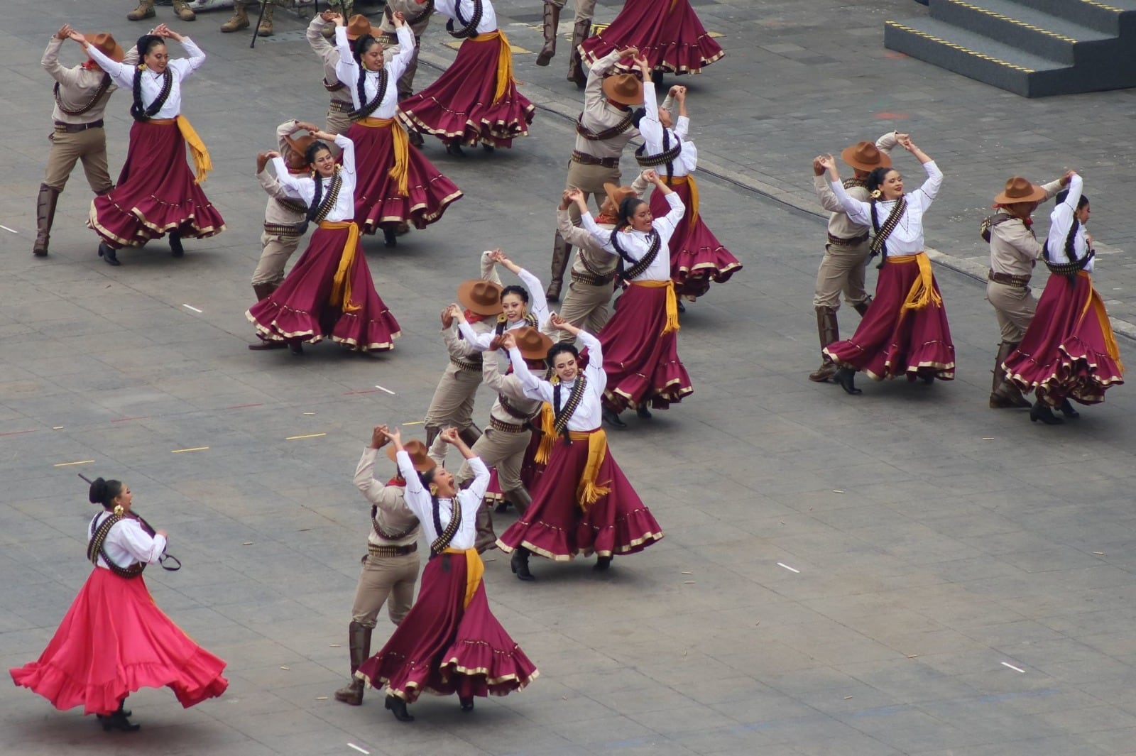 Desfile de la Revolución Mexicana el 20 de noviembre