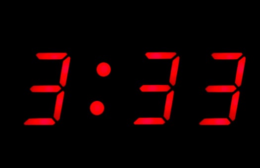 3:33 de la mañana