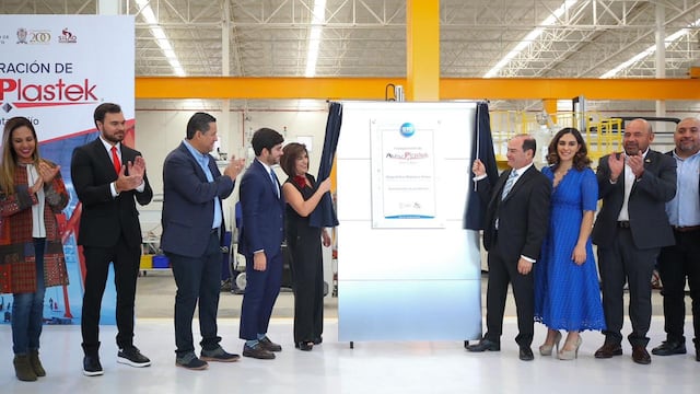 Diego Sinhue Rodríguez inauguró Auto Plastek