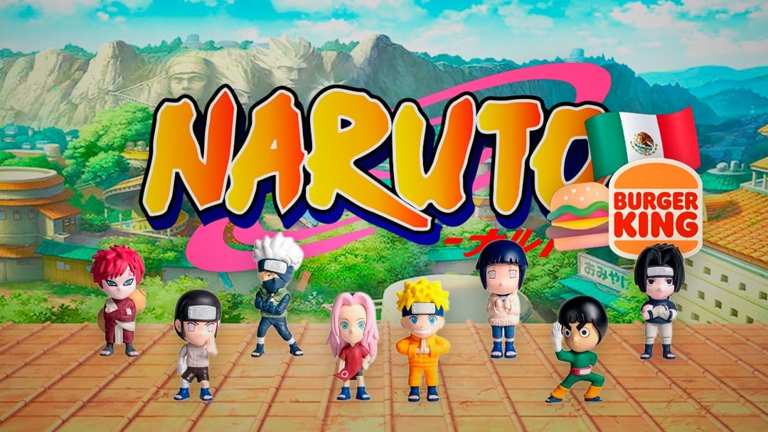 Burger King Naruto en México: Precio, combos y qué personajes llegarán como figuras coleccionables con una condición